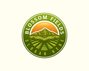 Agriculture Farm Field logo design