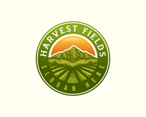 Agriculture Farm Field logo design