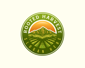 Agriculture Farm Field logo design