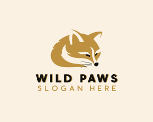 Wildlife Fox Animal logo design