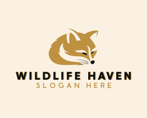 Wildlife Fox Animal logo design