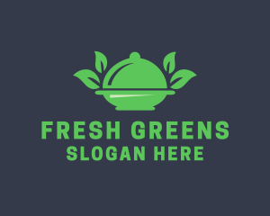 Food Vegan Restaurant logo design