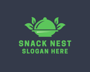 Food Vegan Restaurant logo design