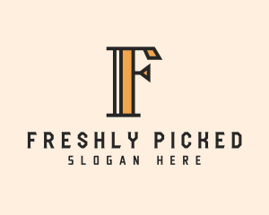 Elegant Premium Letter F logo design