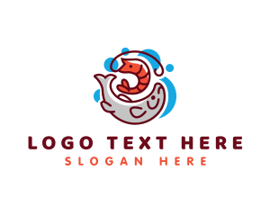 Fish Shrimp Seafood logo