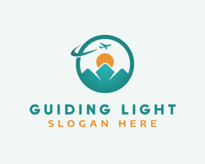 Mountain Tour Guide logo design