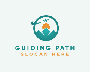 Mountain Tour Guide logo design