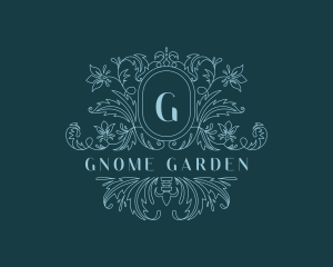 Floral Garden Wedding logo design