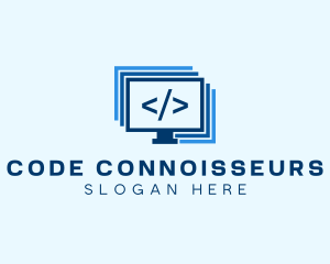 Programmer Computer Monitor  logo