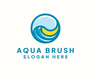 Beach Surf Resort logo design