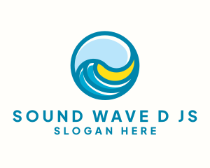 Beach Surf Resort logo design