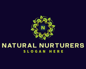 Natural Leaf Organic logo design