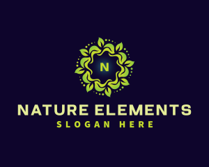 Natural Leaf Organic logo design