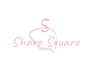 Cosmetic Fashion Square logo design