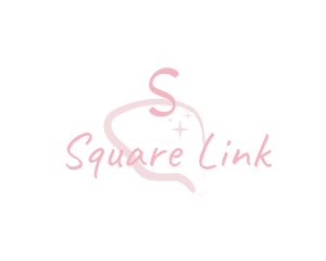 Cosmetic Fashion Square logo design