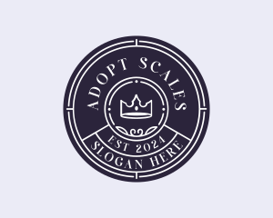 Crown Company Agency logo design