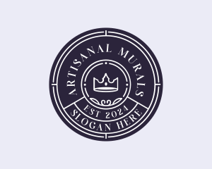 Crown Company Agency logo design