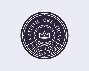 Crown Company Agency logo design