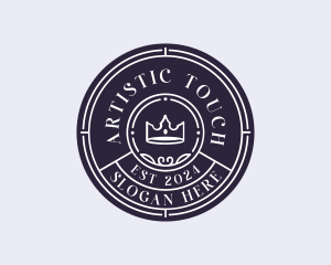 Crown Company Agency logo design