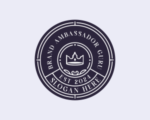 Crown Company Agency logo design