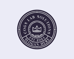 Crown Company Agency logo design