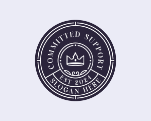 Crown Company Agency logo design