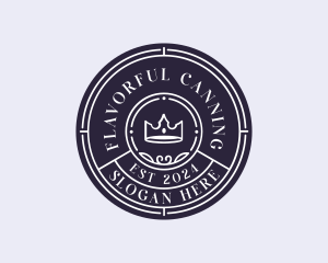 Crown Company Agency logo design