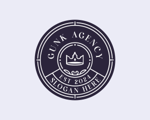 Crown Company Agency logo design