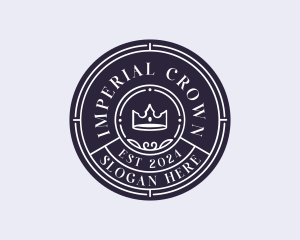 Crown Company Agency logo design