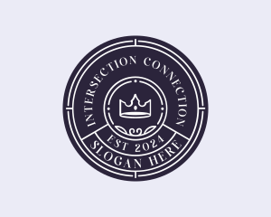 Crown Company Agency logo design