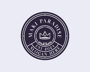 Crown Company Agency logo design