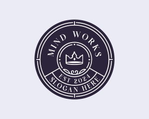 Crown Company Agency logo design