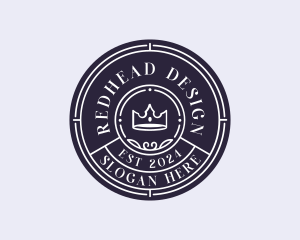 Crown Company Agency logo design