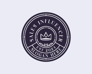 Crown Company Agency logo design