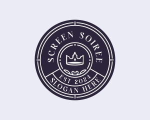 Crown Company Agency logo design