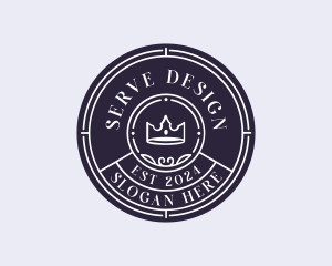 Crown Company Agency logo design