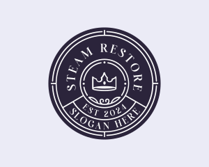 Crown Company Agency logo design