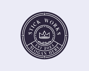 Crown Company Agency logo design