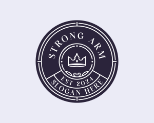 Crown Company Agency logo design