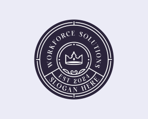 Crown Company Agency logo design