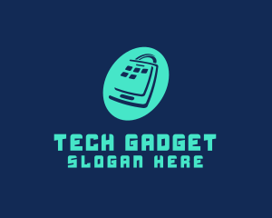 Online Gadget Bag logo design