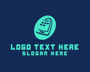 Online - Online Gadget Bag logo design