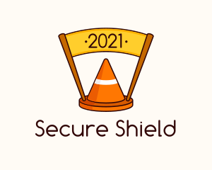 Safety Cone Banner logo