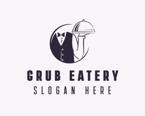 Restaurant Waiter Butler logo design