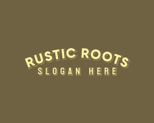 Rustic Generic Business logo design