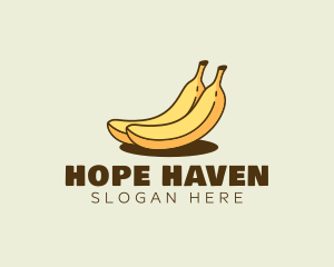 Nutritious Banana Fruit Logo