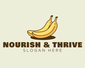 Nutritious Banana Fruit logo