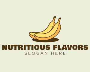 Nutritious Banana Fruit logo
