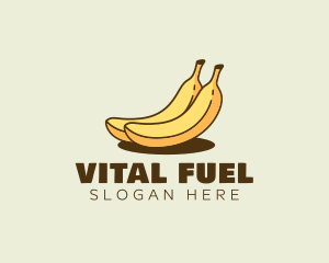 Nutritious Banana Fruit logo design