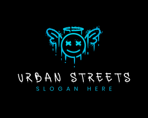 Angel Street Art logo design